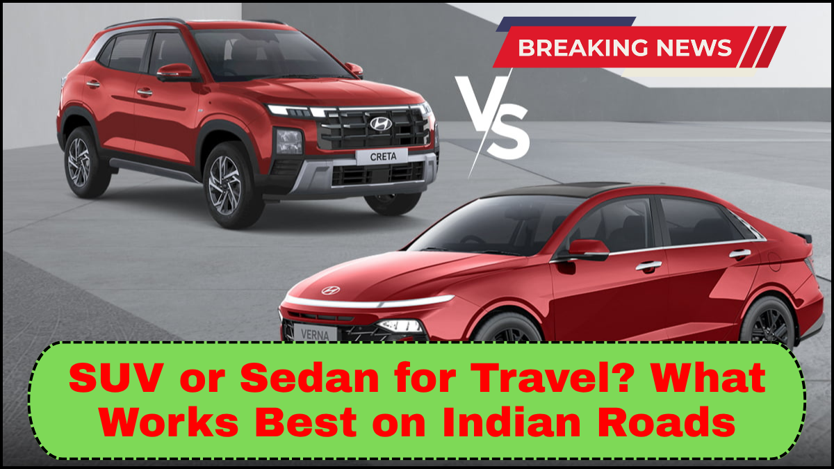 SUV or Sedan for Travel? What Works Best on Indian Roads
