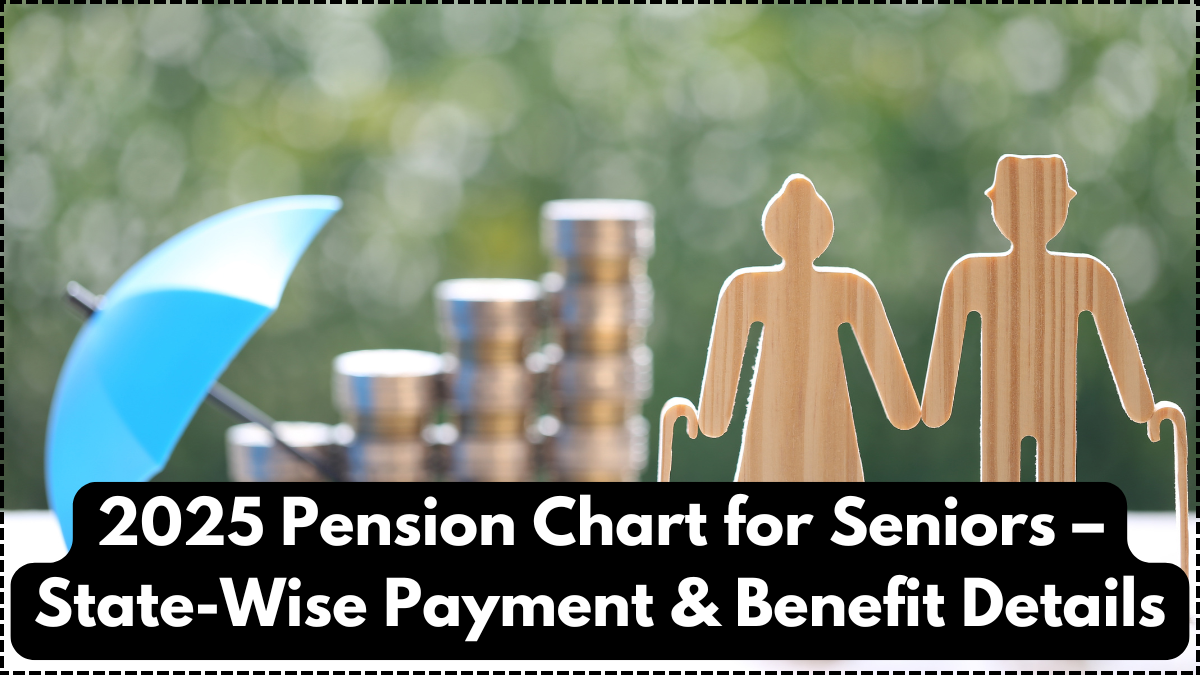 2025 Pension Chart for Seniors – State-Wise Payment & Benefit Details