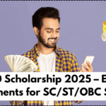 ₹48,000 Scholarship 2025 – Eligibility & Documents for SC/ST/OBC Students