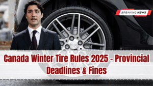 Canada Winter Tire Rules 2025 – Provincial Deadlines & Fines
