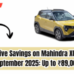 Massive Savings on Mahindra XUV 3XO in September 2025: Up to ₹89,000 Off!