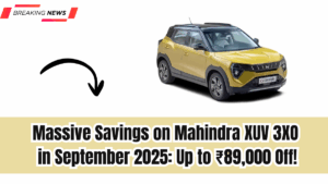 Massive Savings on Mahindra XUV 3XO in September 2025: Up to ₹89,000 Off!