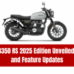 Honda CB350 RS 2025 Edition Unveiled – Design and Feature Updates
