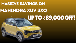 Massive Savings on Mahindra XUV 3XO in September 2025: Up to ₹89,000 Off!