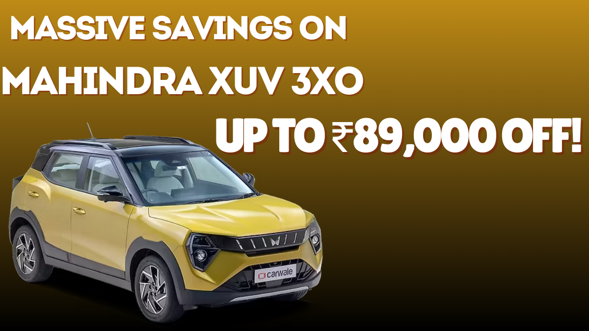 Massive Savings on Mahindra XUV 3XO in September 2025: Up to ₹89,000 Off!